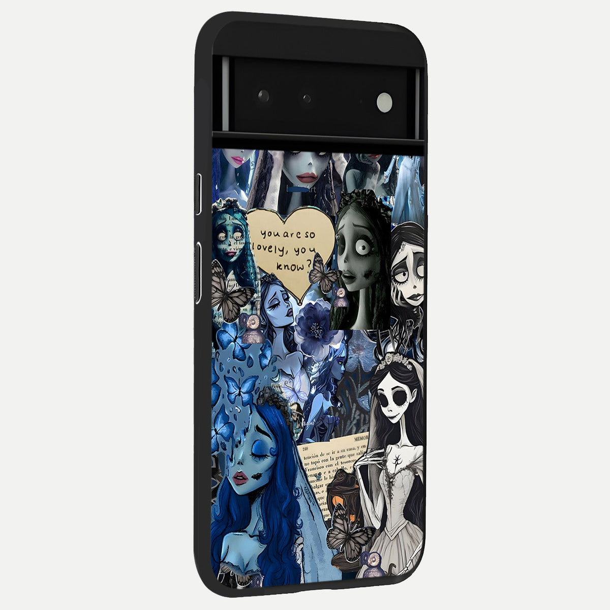  Corpse Bride Posters back cover For Google Pixel 6 slim fit glass case with vibrant aesthetic design