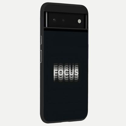  Mono Focus Vision back cover For Google Pixel 6 slim fit glass case with vibrant aesthetic design