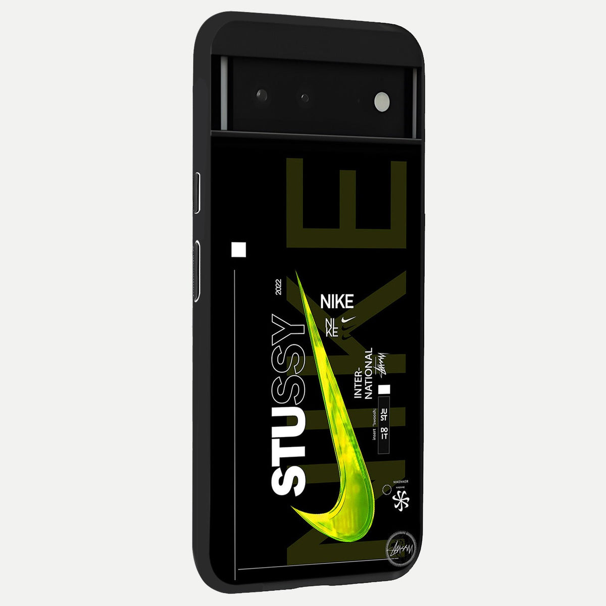  Neon Street Edition back cover For Google Pixel 6 slim fit glass case with vibrant aesthetic design