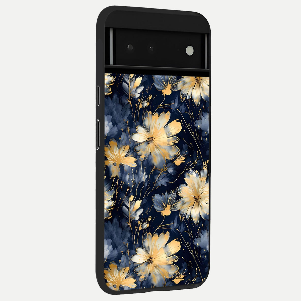  Royal Petal Dream back cover For Google Pixel 6 slim fit glass case with vibrant aesthetic design