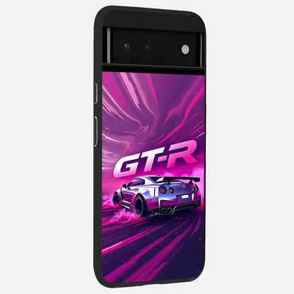  Speed Drift Legend back cover For Google Pixel 6 slim fit glass case with vibrant aesthetic design