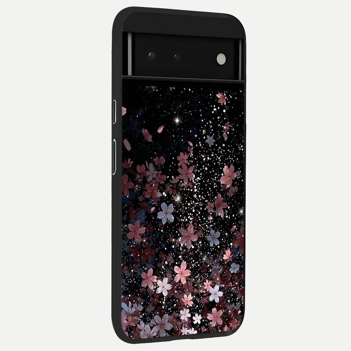  Starlit Flower Dreams back cover For Google Pixel 6 slim fit glass case with vibrant aesthetic design