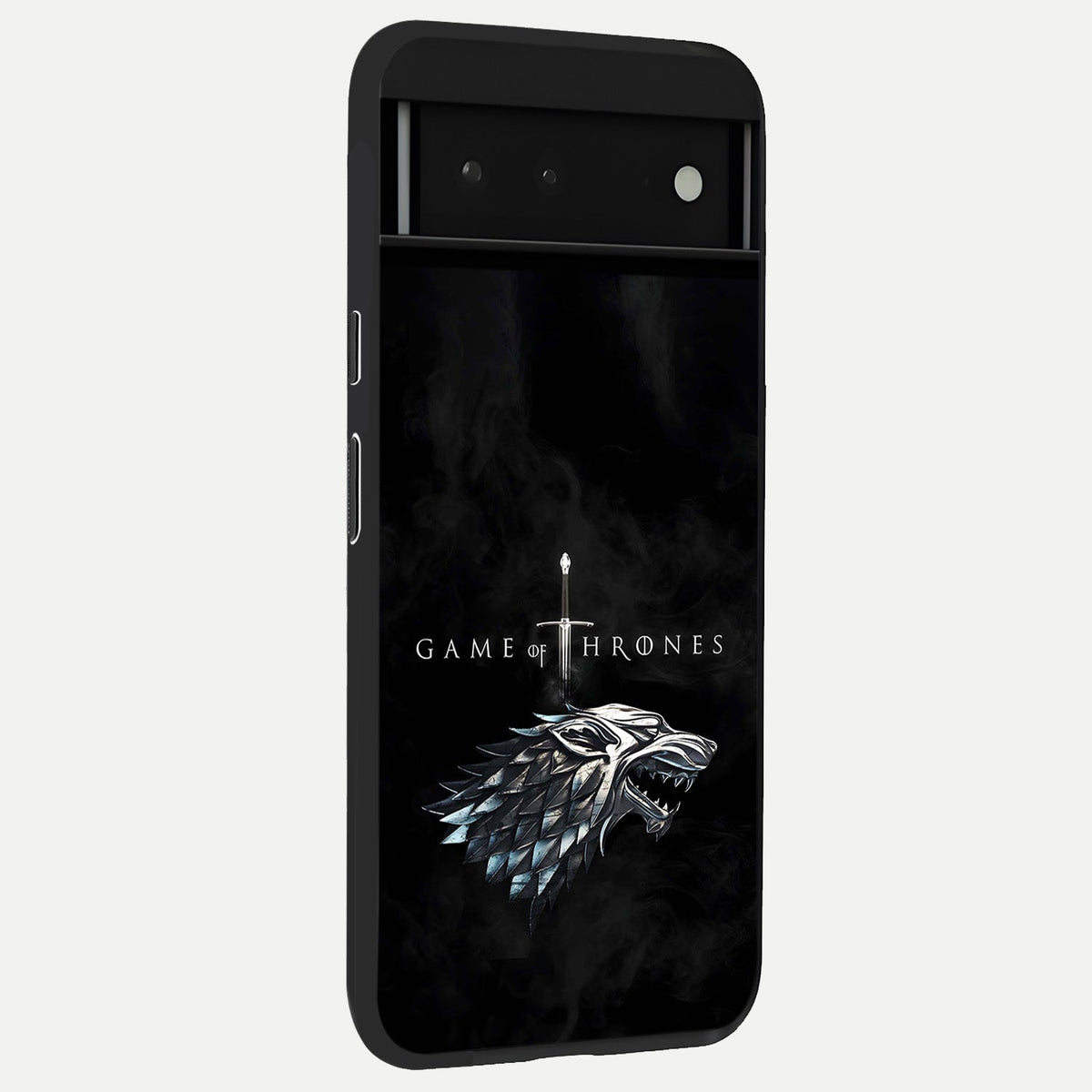  Throne Wolf Legacy back cover For Google Pixel 6 slim fit glass case with vibrant aesthetic design
