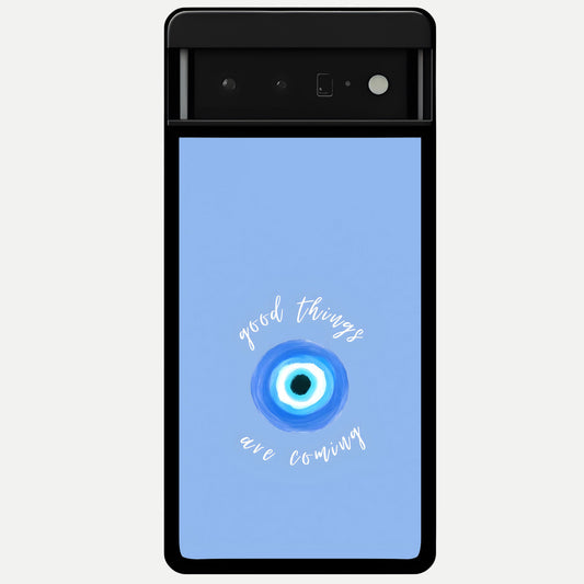  Bright Future Ahead Glass Case For Google Pixel 6 Pro back cover – full design glossy printed glass finish