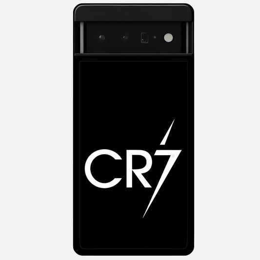  CR7 Elite Strike Glass Case For Google Pixel 6 Pro back cover – full design glossy printed glass finish