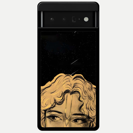  Celestial Gods Plan Glass Case For Google Pixel 6 Pro back cover – full design glossy printed glass finish