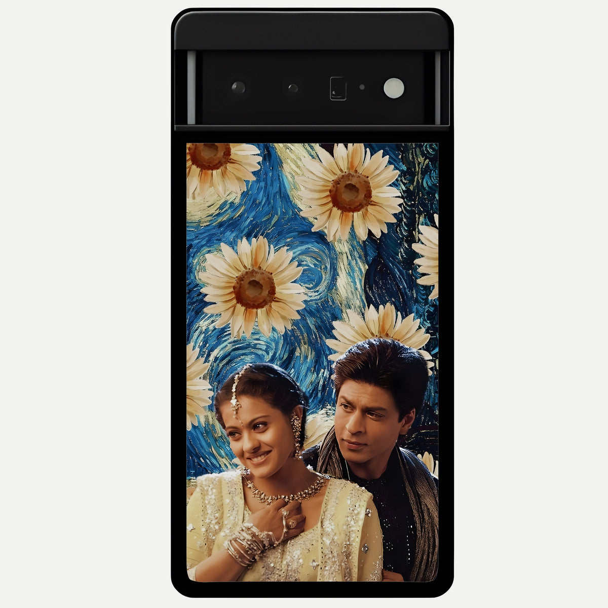  Eternal Love Story Glass Case For Google Pixel 6 Pro back cover – full design glossy printed glass finish