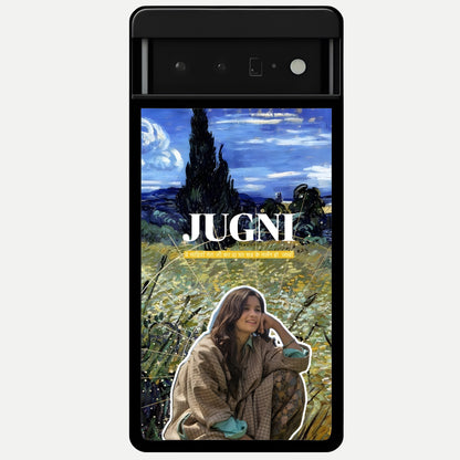  Jugni Soul Vibes Glass Case For Google Pixel 6 Pro back cover – full design glossy printed glass finish