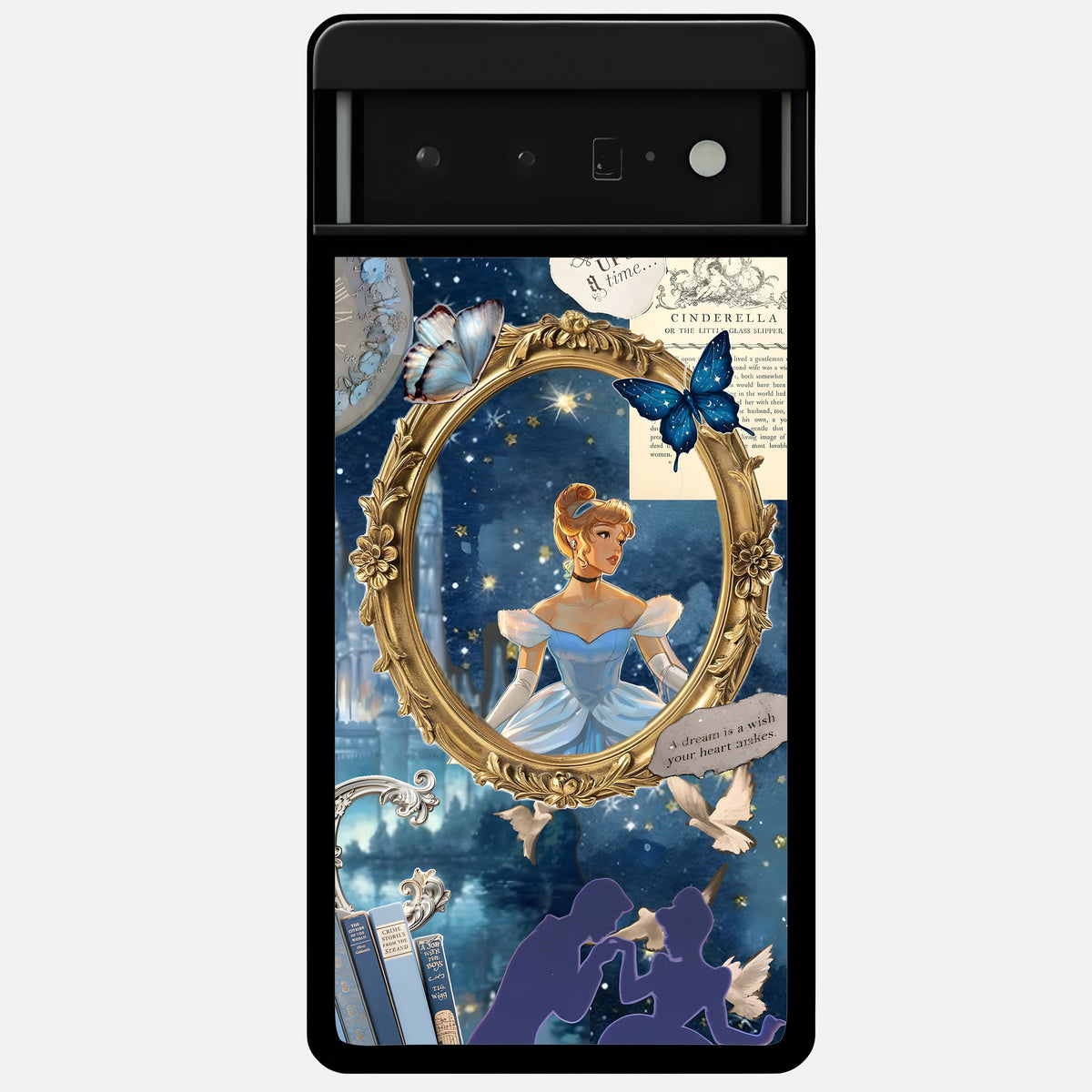  Midnight Queen Glass Case For Google Pixel 6 Pro back cover – full design glossy printed glass finish