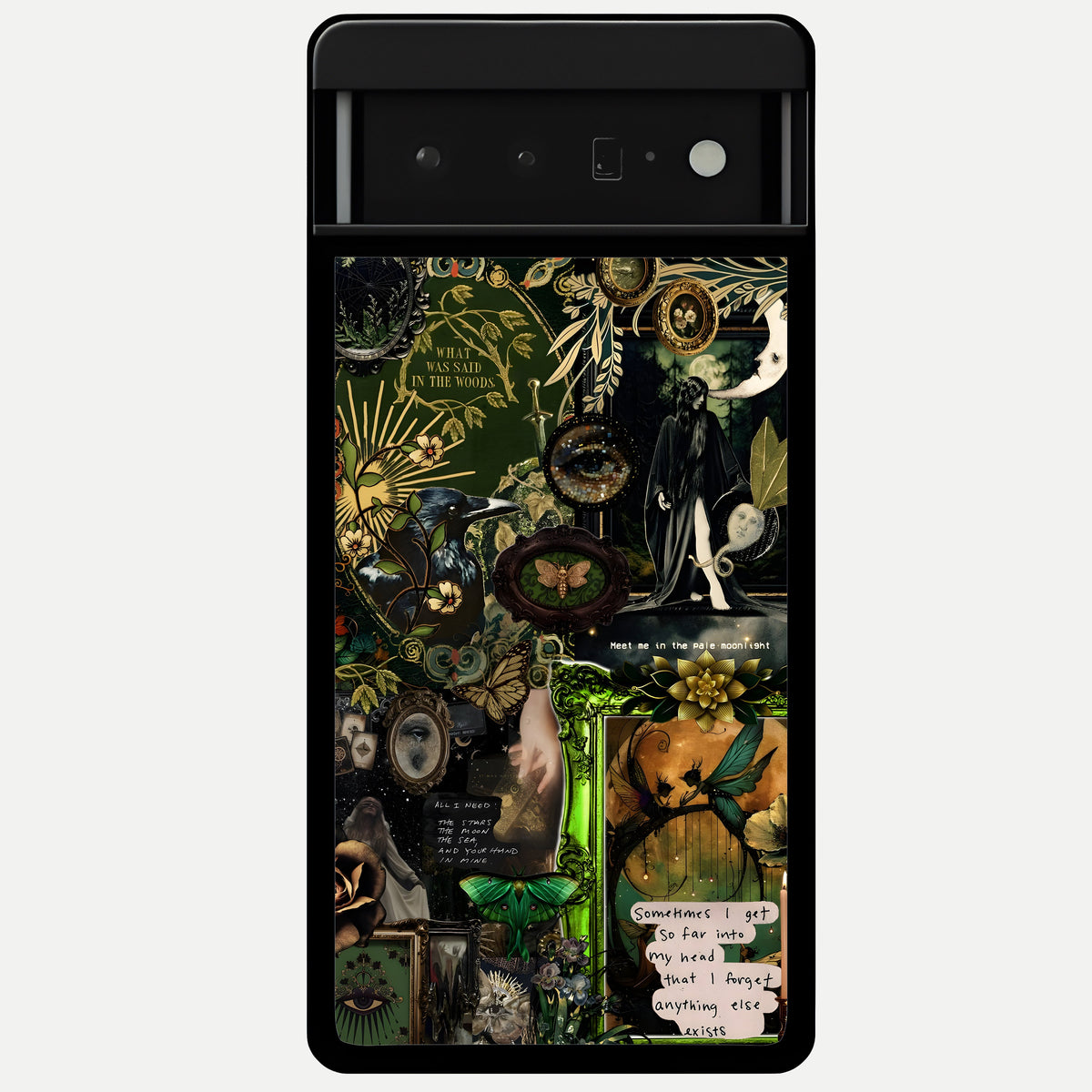  Mystic Woods Secret Glass Case For Google Pixel 6 Pro back cover – full design glossy printed glass finish