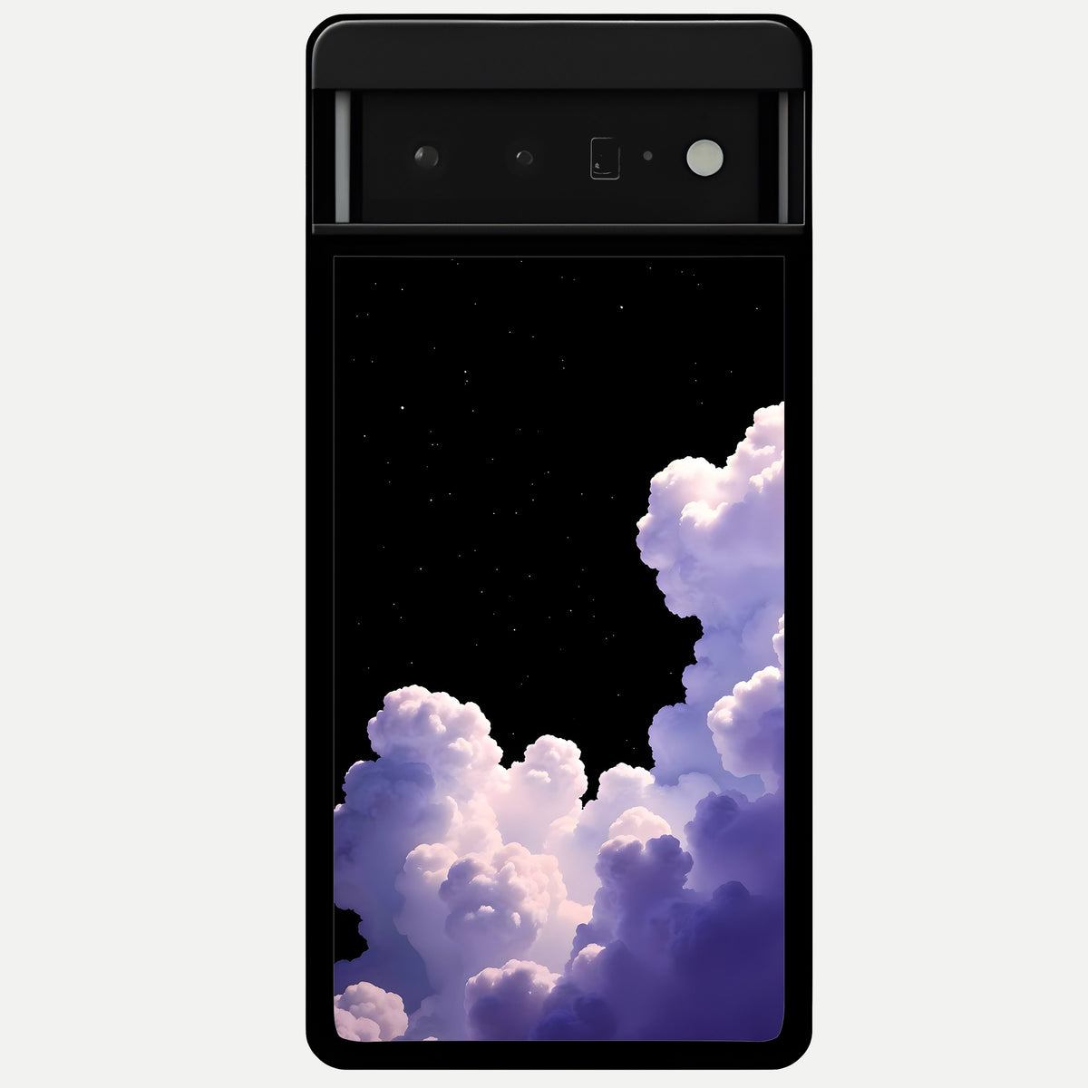  Starlit Night Whispers Glass Case For Google Pixel 6 Pro back cover – full design glossy printed glass finish