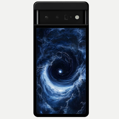  Stunning Galaxy Glass Case For Google Pixel 6 Pro back cover – full design glossy printed glass finish
