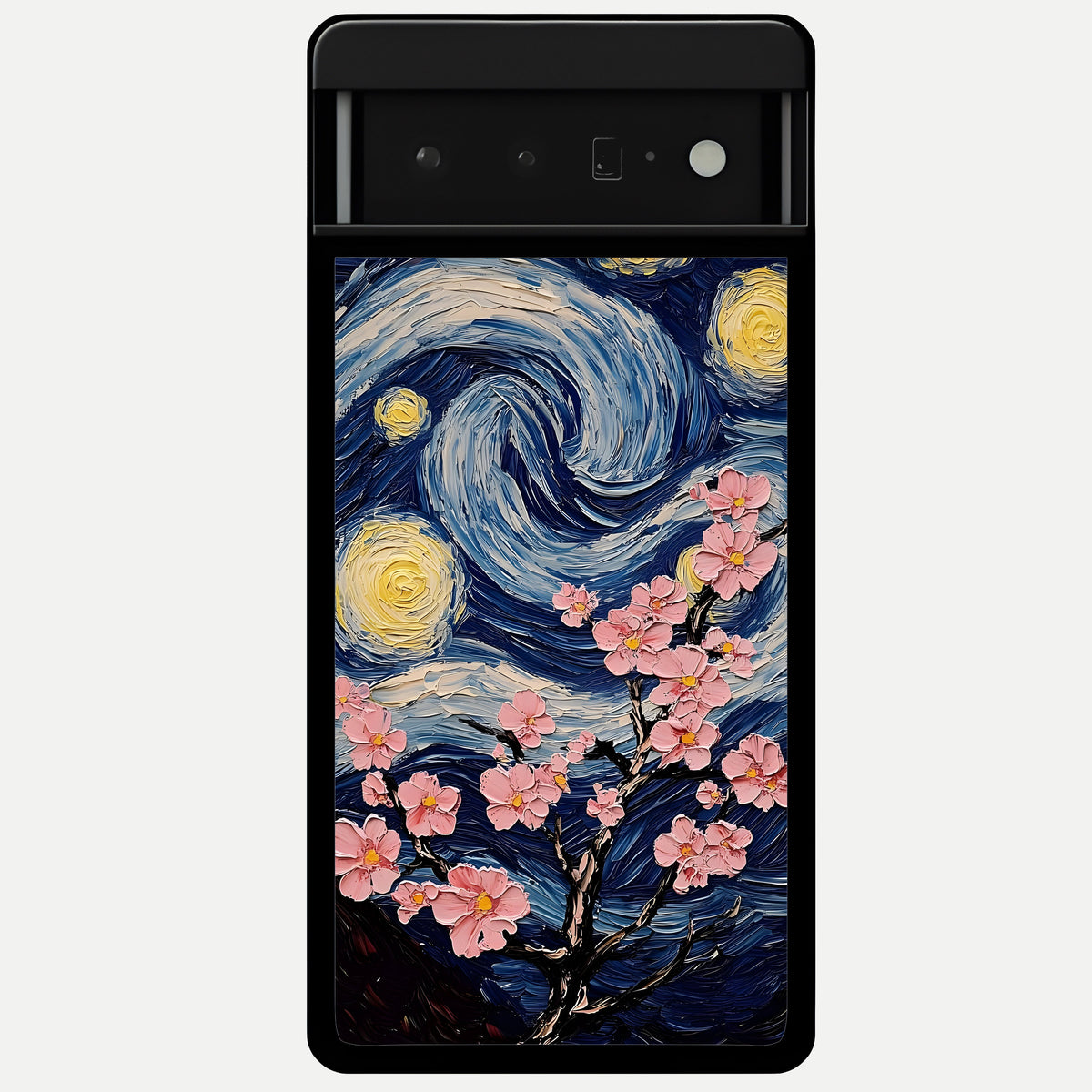  Van Gogh Scenery Glass Case For Google Pixel 6 Pro back cover – full design glossy printed glass finish