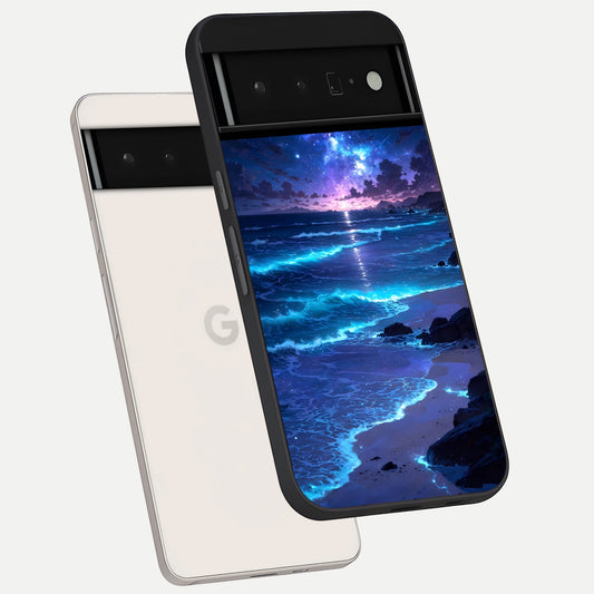  Classic Damn Look phone case For Google Pixel 6 Pro showing premium glass back cover with detailed artwork