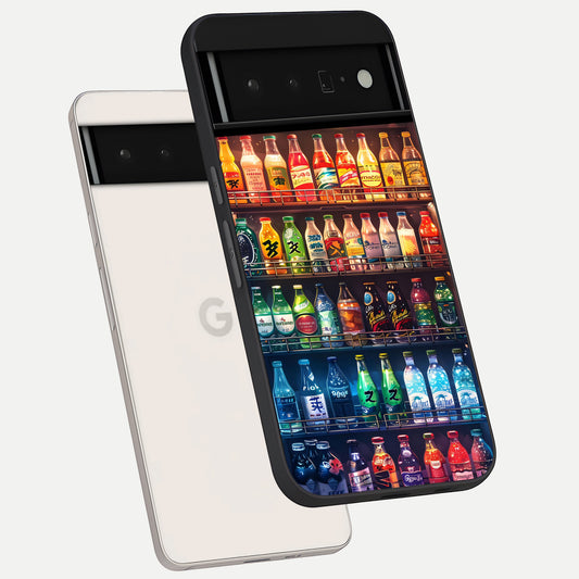  Colorfull Tree phone case For Google Pixel 6 Pro showing premium glass back cover with detailed artwork