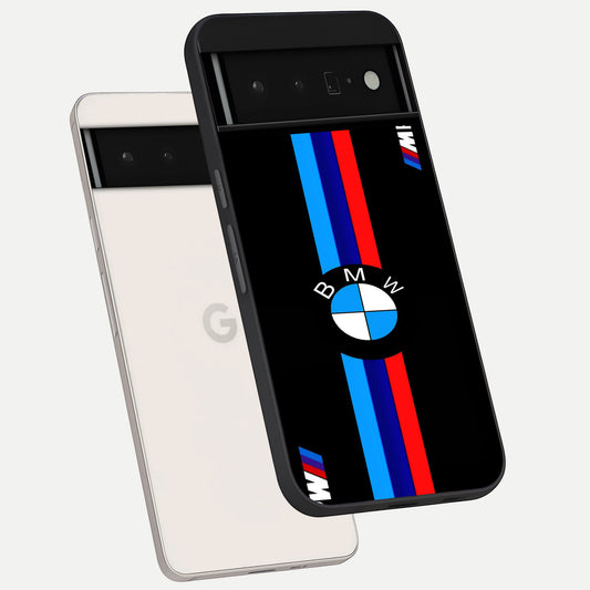  Turbo BMW Beast phone case For Google Pixel 6 Pro showing premium glass back cover with detailed artwork