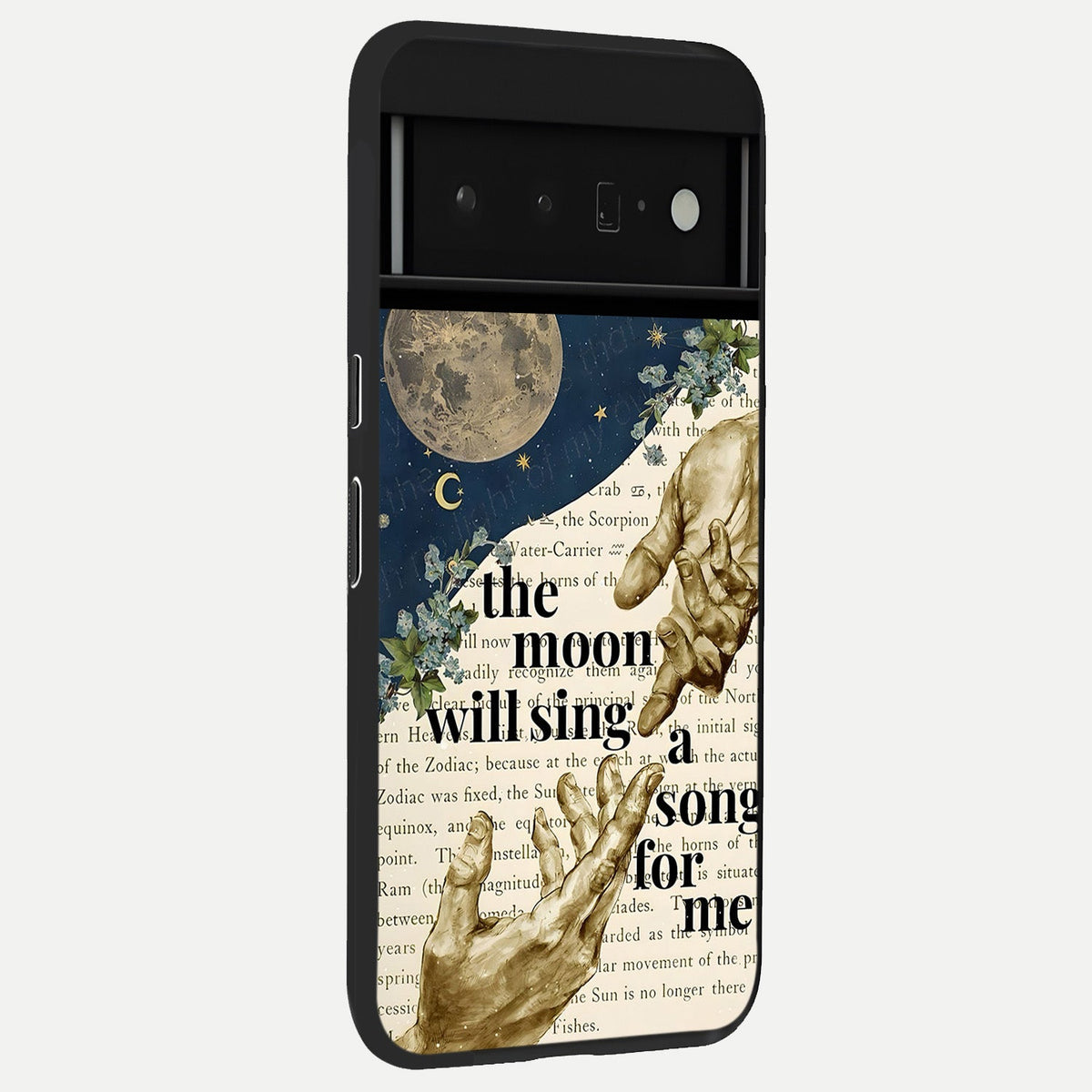  Aesthetic Divine back cover For Google Pixel 6 Pro slim fit glass case with vibrant aesthetic design
