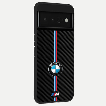  BMW Pattern back cover For Google Pixel 6 Pro slim fit glass case with vibrant aesthetic design