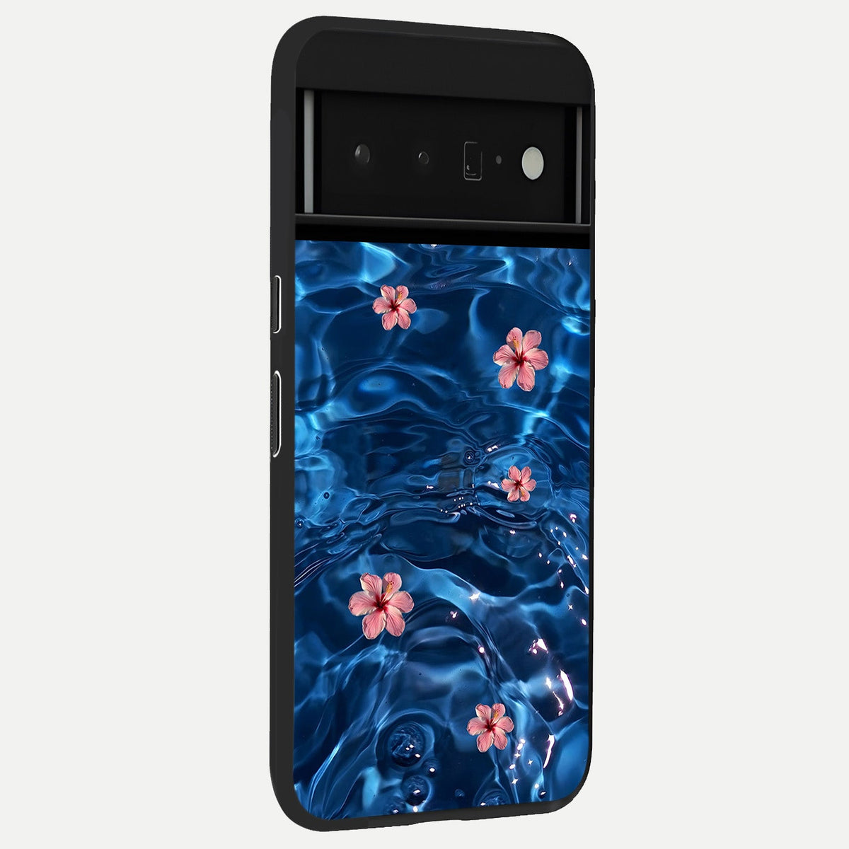  Bloom Thread Art back cover For Google Pixel 6 Pro slim fit glass case with vibrant aesthetic design
