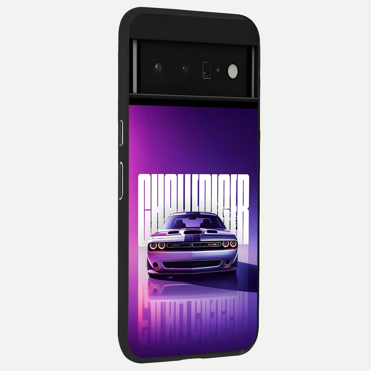  Midnight Muscle Ride back cover For Google Pixel 6 Pro slim fit glass case with vibrant aesthetic design
