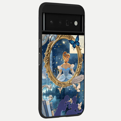  Midnight Queen back cover For Google Pixel 6 Pro slim fit glass case with vibrant aesthetic design