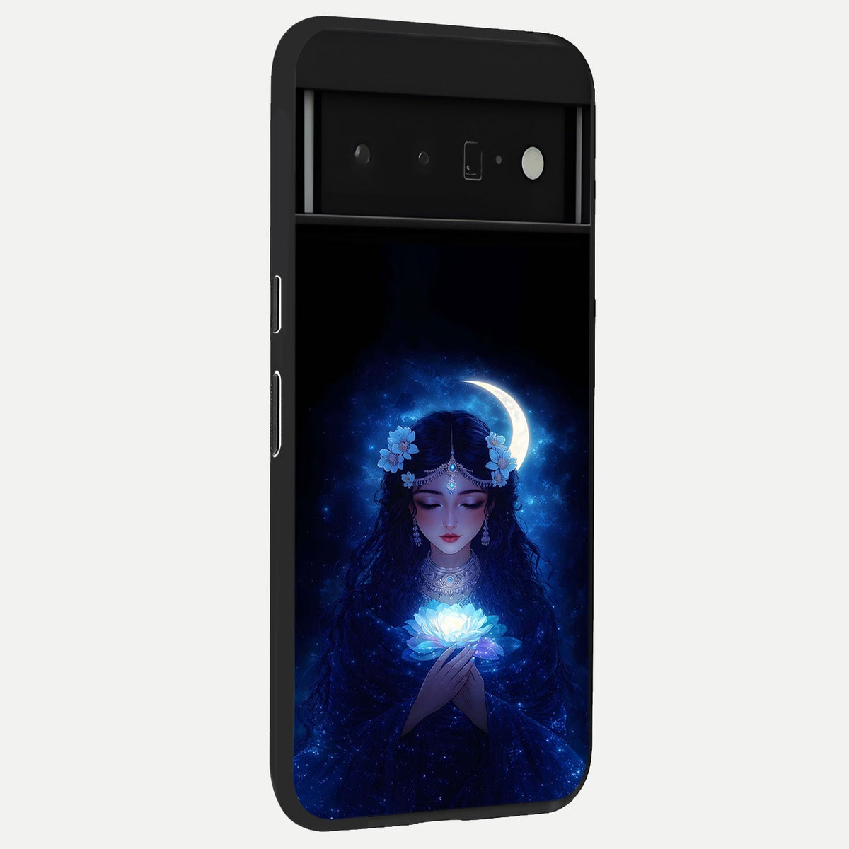  Mystic Moon Queen back cover For Google Pixel 6 Pro slim fit glass case with vibrant aesthetic design