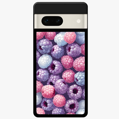  Berry Candy Pop Glass Case For Google Pixel 7A back cover – full design glossy printed glass finish