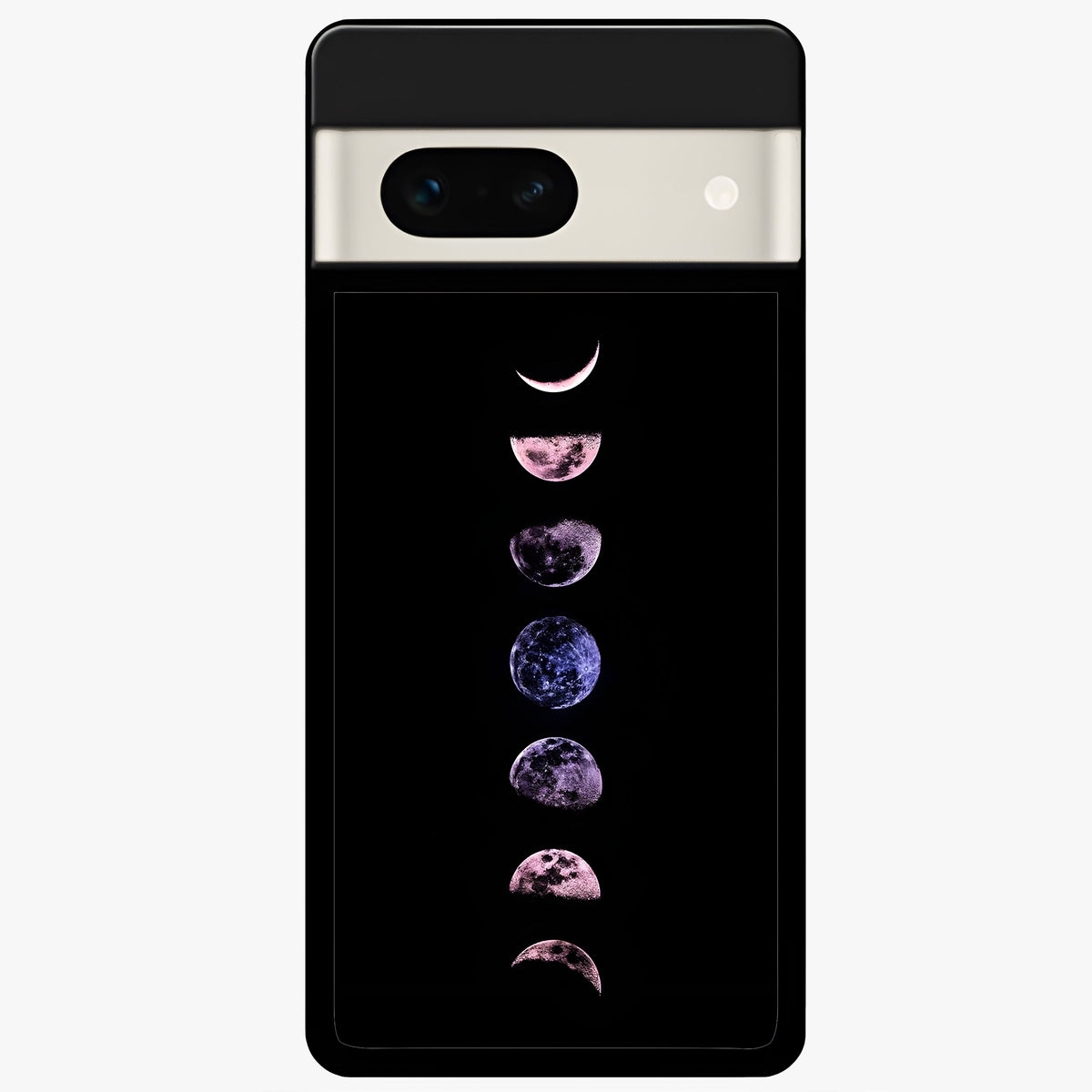  Crimson All Planets Glass Case For Google Pixel 7A back cover – full design glossy printed glass finish