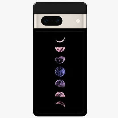  Crimson All Planets Glass Case For Google Pixel 7A back cover – full design glossy printed glass finish