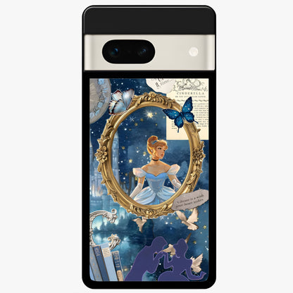 Midnight Queen Glass Case For Google Pixel 7A back cover – full design glossy printed glass finish