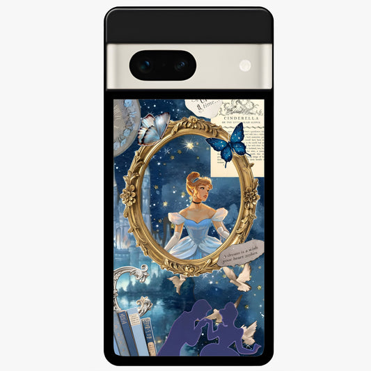  Midnight Queen Glass Case For Google Pixel 7A back cover – full design glossy printed glass finish