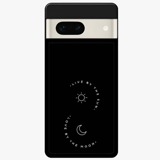  Sunflower Cat Art Glass Case For Google Pixel 7A back cover – full design glossy printed glass finish