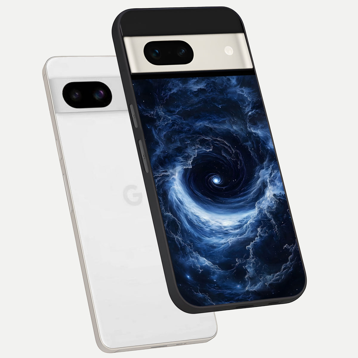  Stunning Galaxy phone case For Google Pixel 7A showing premium glass back cover with detailed artwork