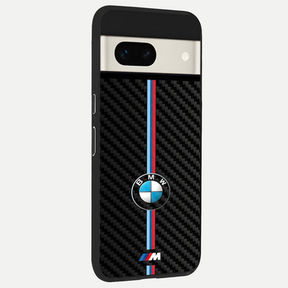  BMW Pattern back cover For Google Pixel 7A slim fit glass case with vibrant aesthetic design