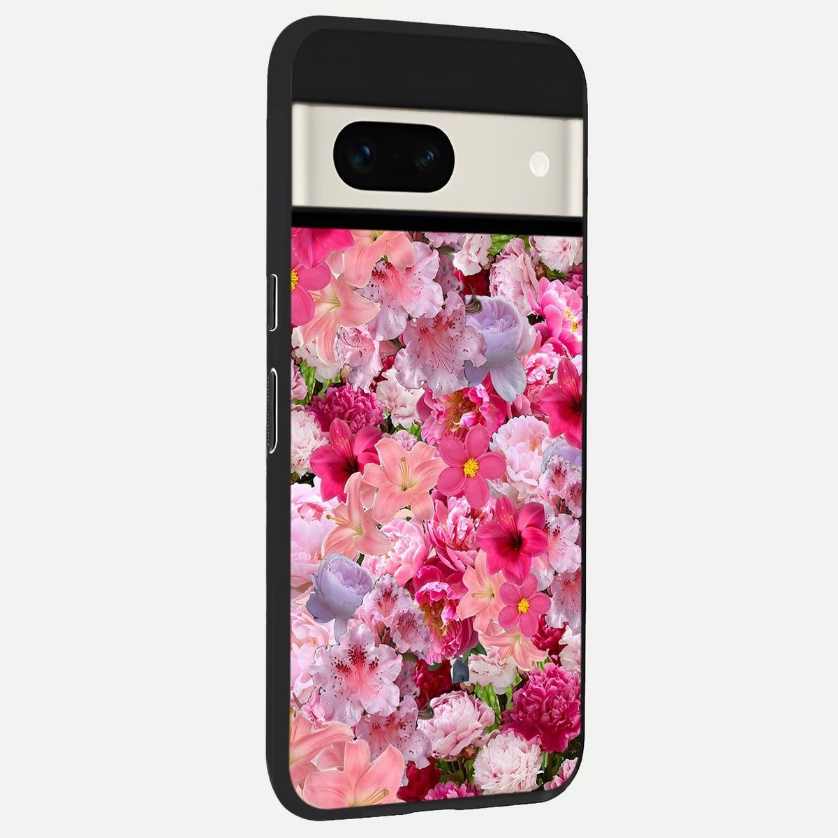  Bloom Crush Fantasy back cover For Google Pixel 7A slim fit glass case with vibrant aesthetic design