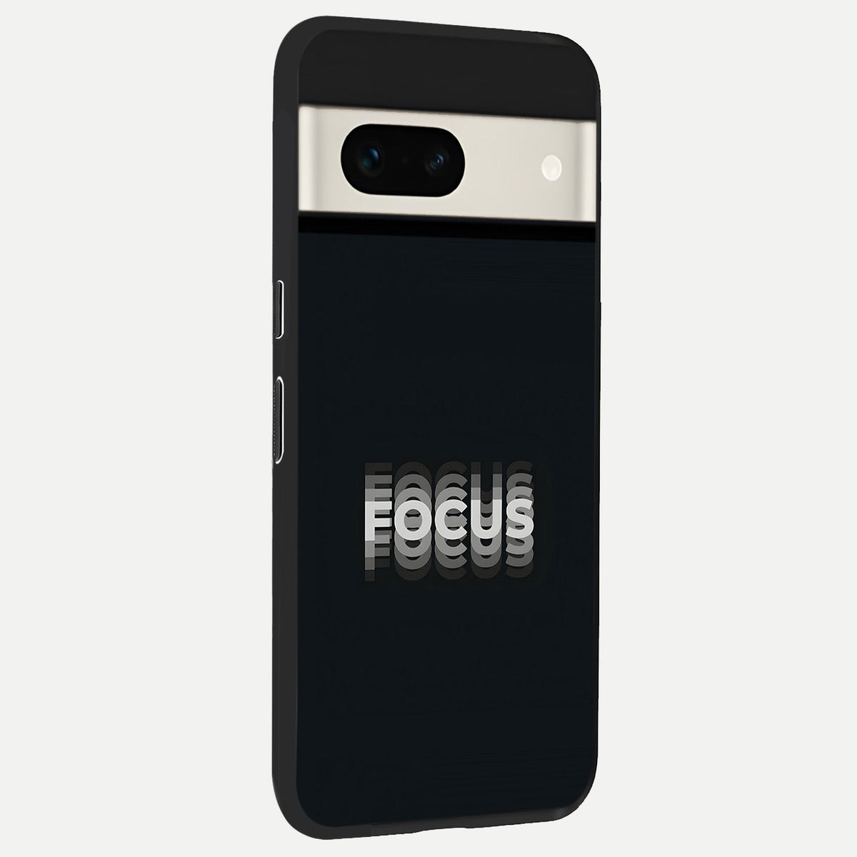  Mono Focus Vision back cover For Google Pixel 7A slim fit glass case with vibrant aesthetic design