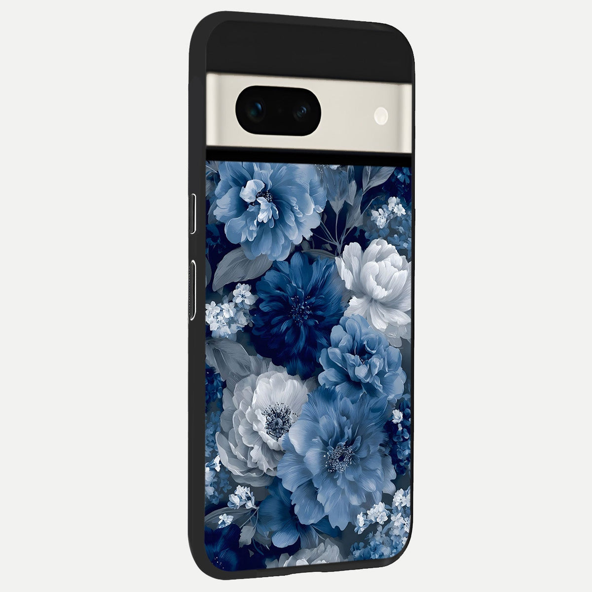  Royal Bloom Garden back cover For Google Pixel 7A slim fit glass case with vibrant aesthetic design