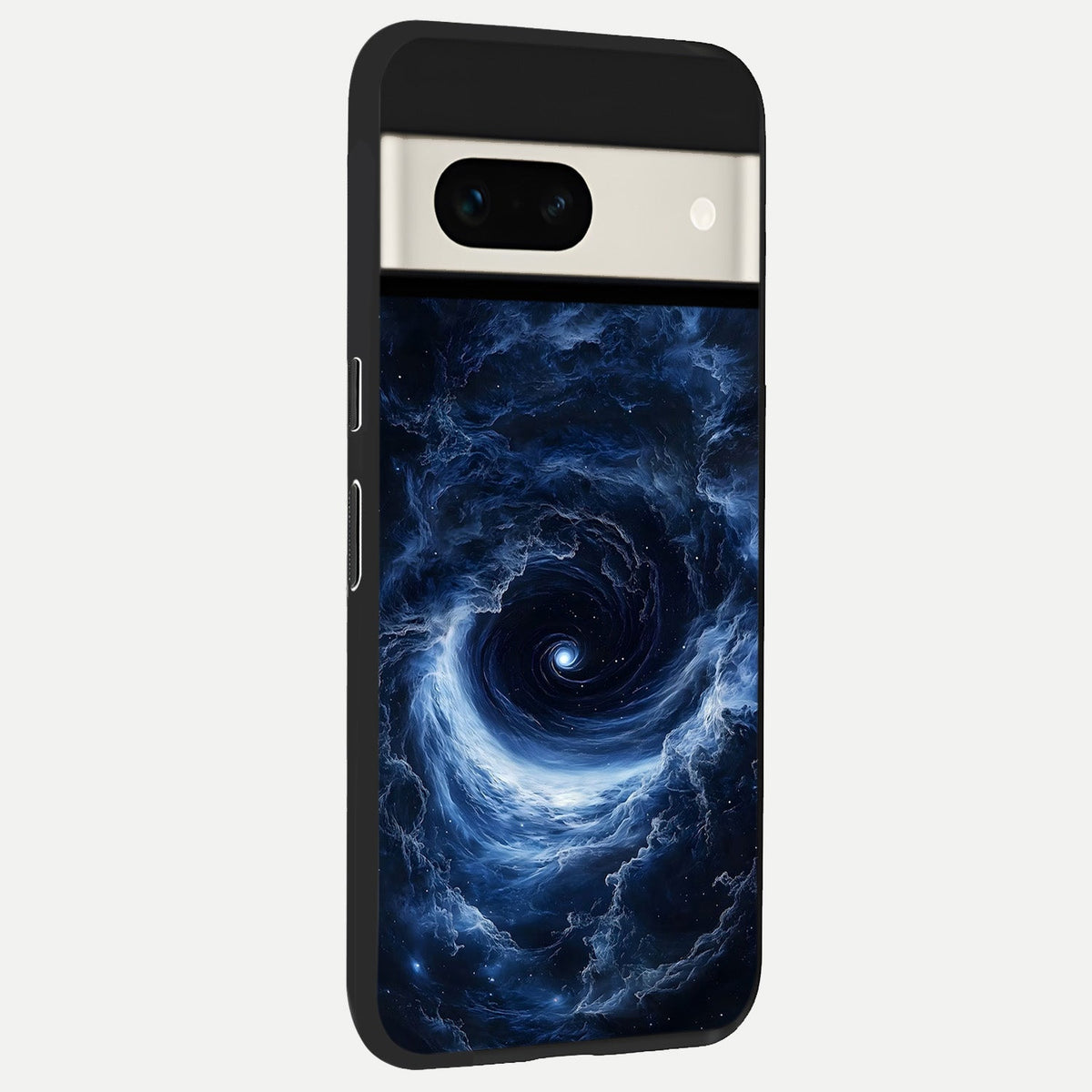  Stunning Galaxy back cover For Google Pixel 7A slim fit glass case with vibrant aesthetic design