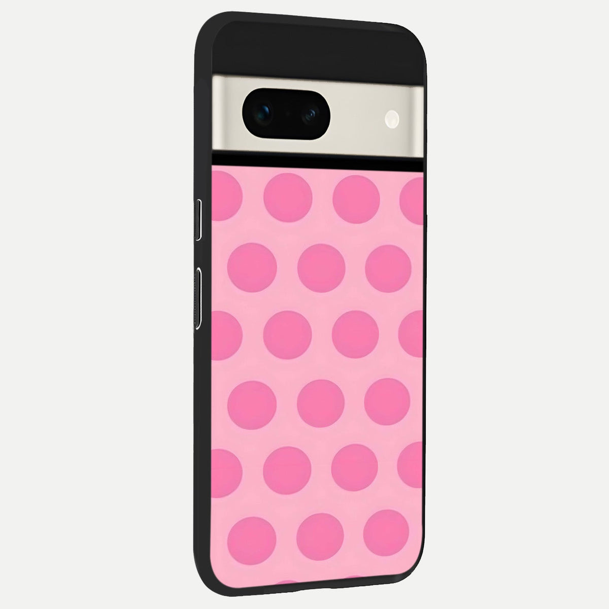  Sweet Dot Dreams back cover For Google Pixel 7A slim fit glass case with vibrant aesthetic design