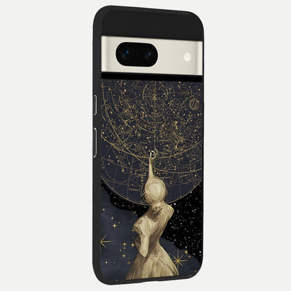  Taylor Swift Girl back cover For Google Pixel 7A slim fit glass case with vibrant aesthetic design