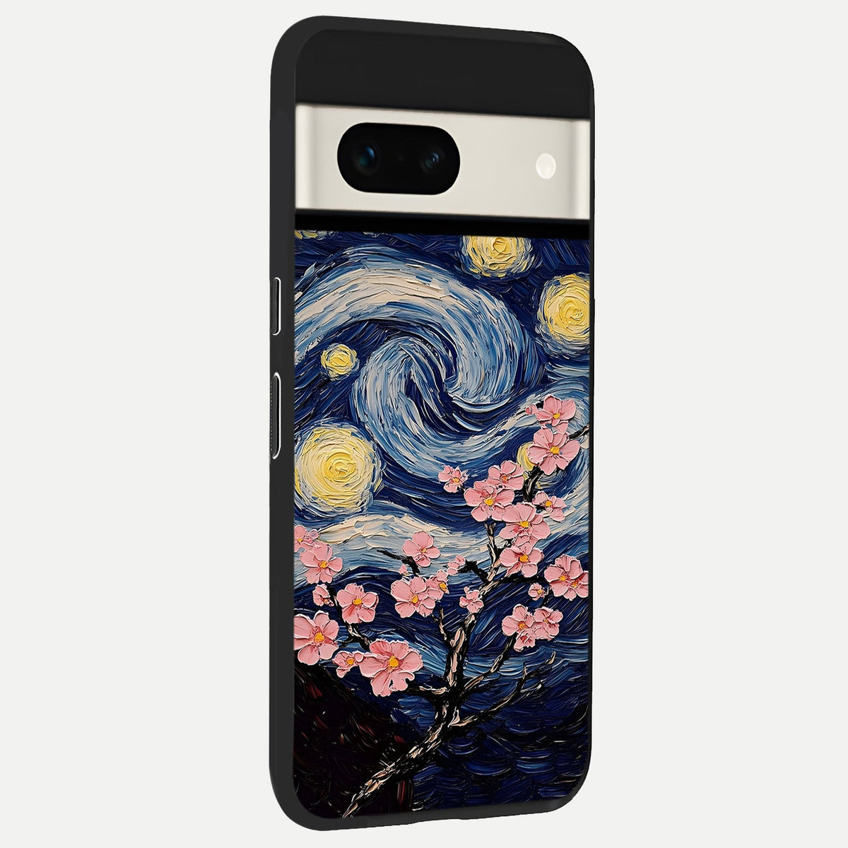  Van Gogh Scenery back cover For Google Pixel 7A slim fit glass case with vibrant aesthetic design