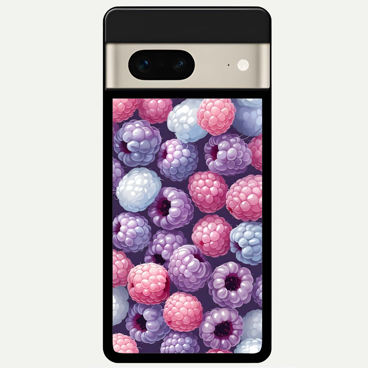  Berry Candy Pop Glass Case For Google Pixel 7 back cover – full design glossy printed glass finish