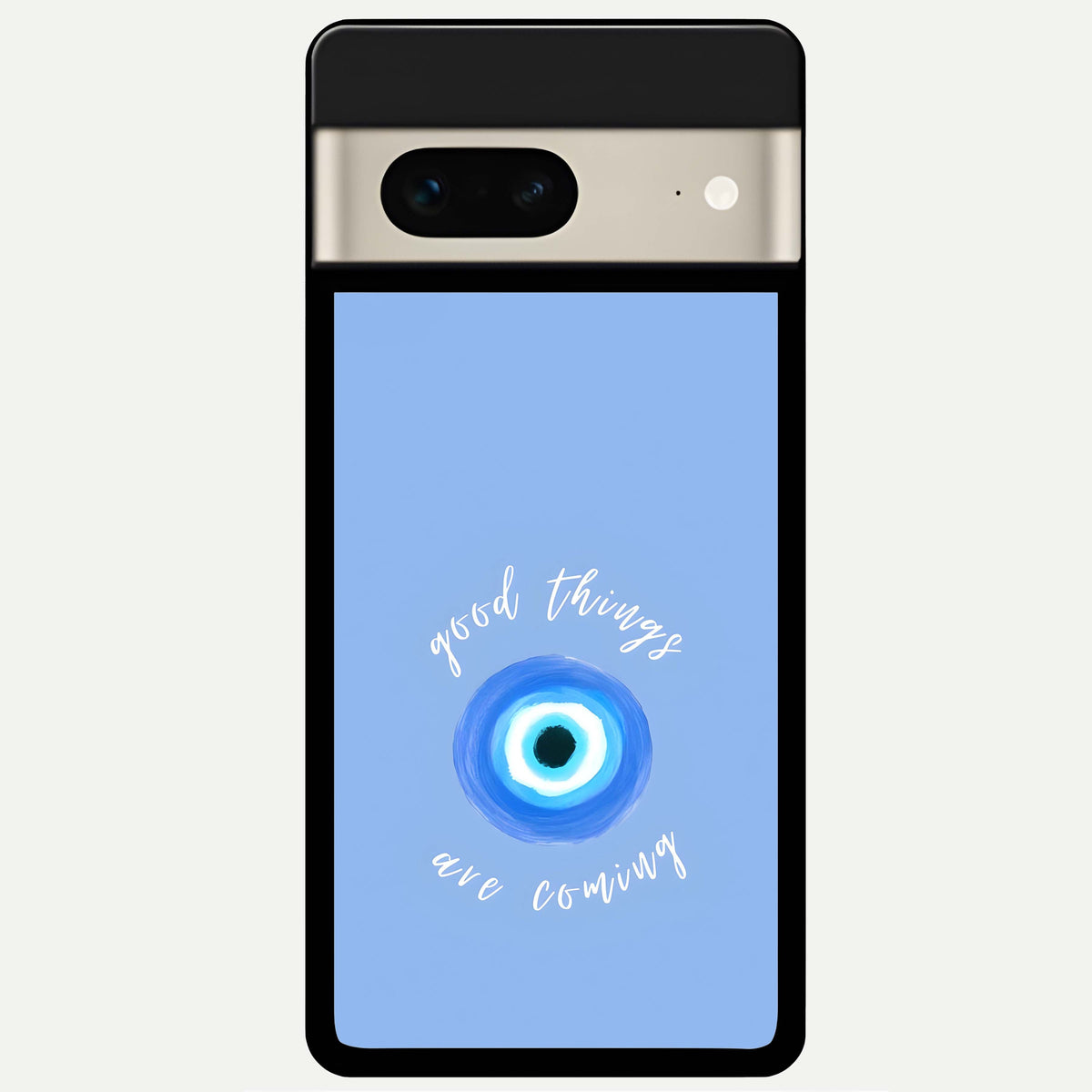  Bright Future Ahead Glass Case For Google Pixel 7 back cover – full design glossy printed glass finish