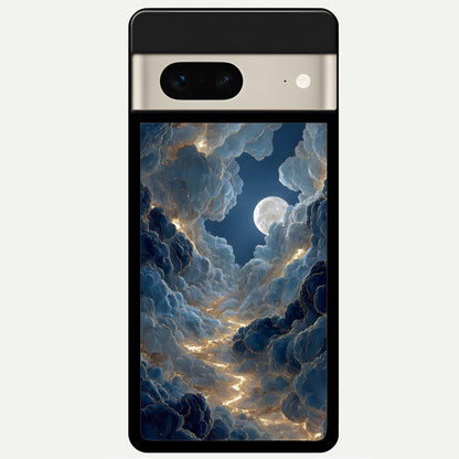  Celestial Cloud Road Glass Case For Google Pixel 7 back cover – full design glossy printed glass finish