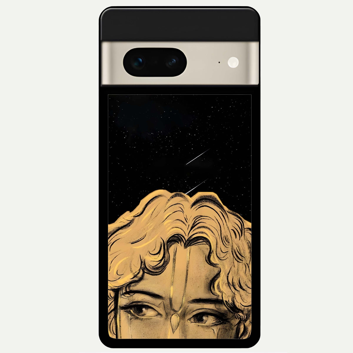  Celestial Gods Plan Glass Case For Google Pixel 7 back cover – full design glossy printed glass finish