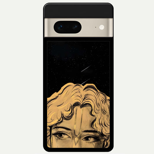  Celestial Gods Plan Glass Case For Google Pixel 7 back cover – full design glossy printed glass finish