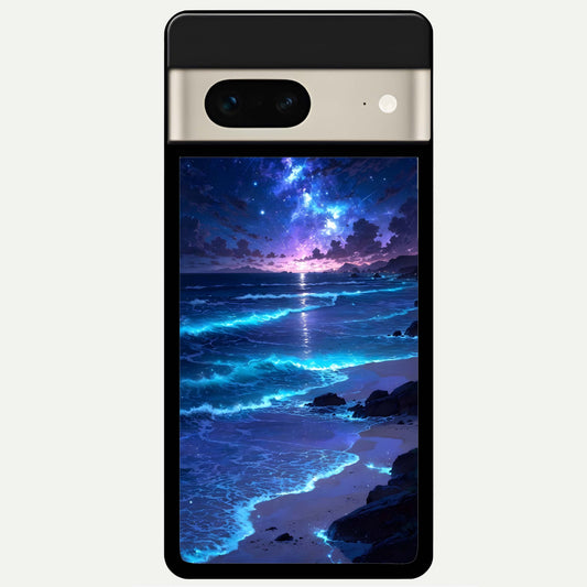  Classic Damn Look Glass Case For Google Pixel 7 back cover – full design glossy printed glass finish