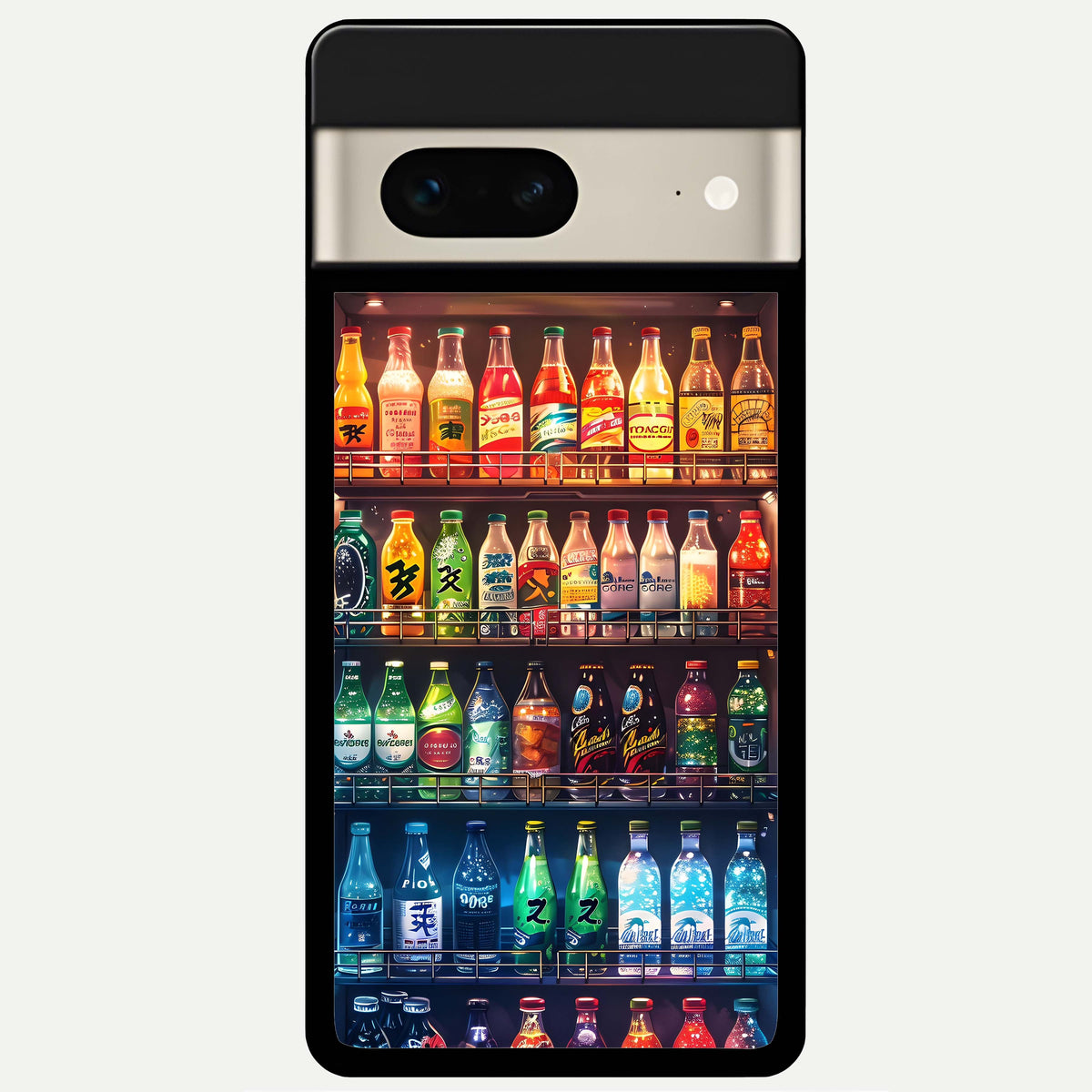  Colorfull Tree Glass Case For Google Pixel 7 back cover – full design glossy printed glass finish