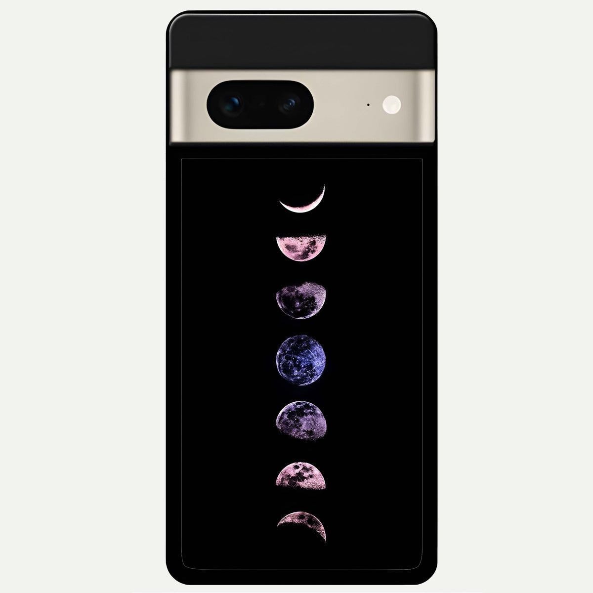  Crimson All Planets Glass Case For Google Pixel 7 back cover – full design glossy printed glass finish
