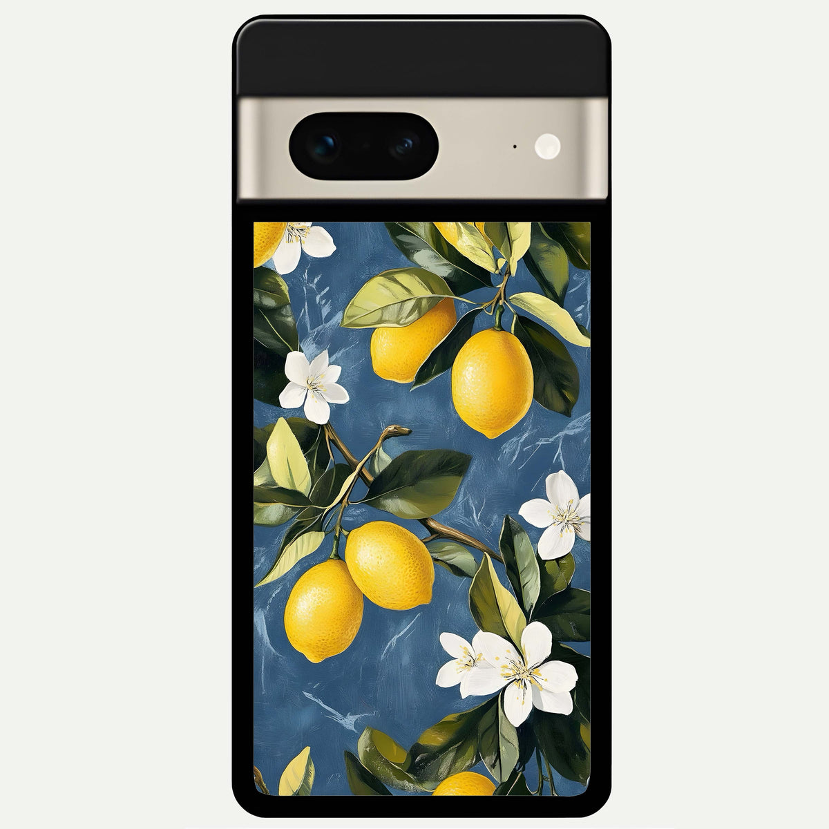  Lemon Dream Garden Glass Case For Google Pixel 7 back cover – full design glossy printed glass finish